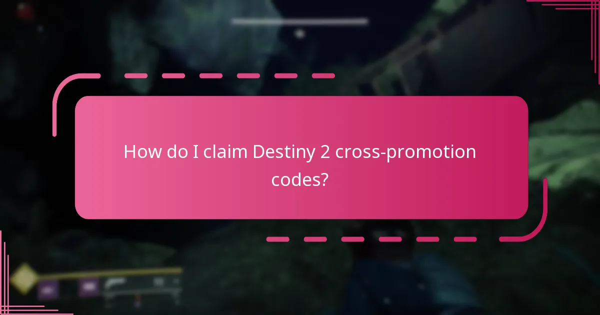 What rewards can I get from Destiny 2 cross-promotion codes?