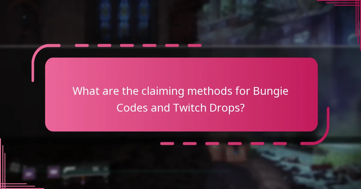 How can players claim free rewards in Destiny 2?